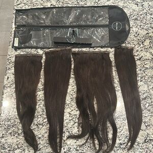 BELLAMI Silk Seam 180g 20" Mochachino Brown (1C) Hair Extensions